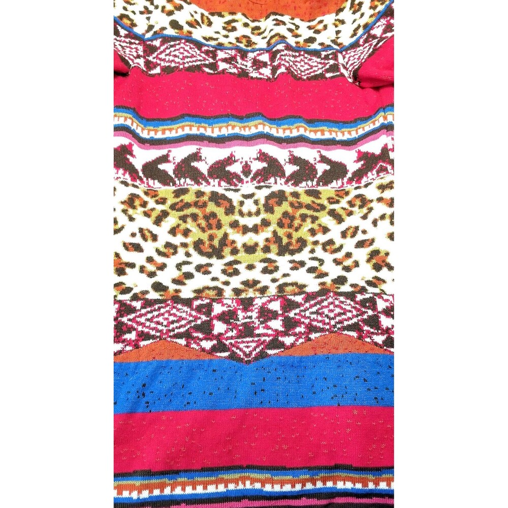 Anthropologie ALDOMARTINS Mariana Cardigan Sweater XS Colorful Wool Blend Knit - Picture 4 of 11